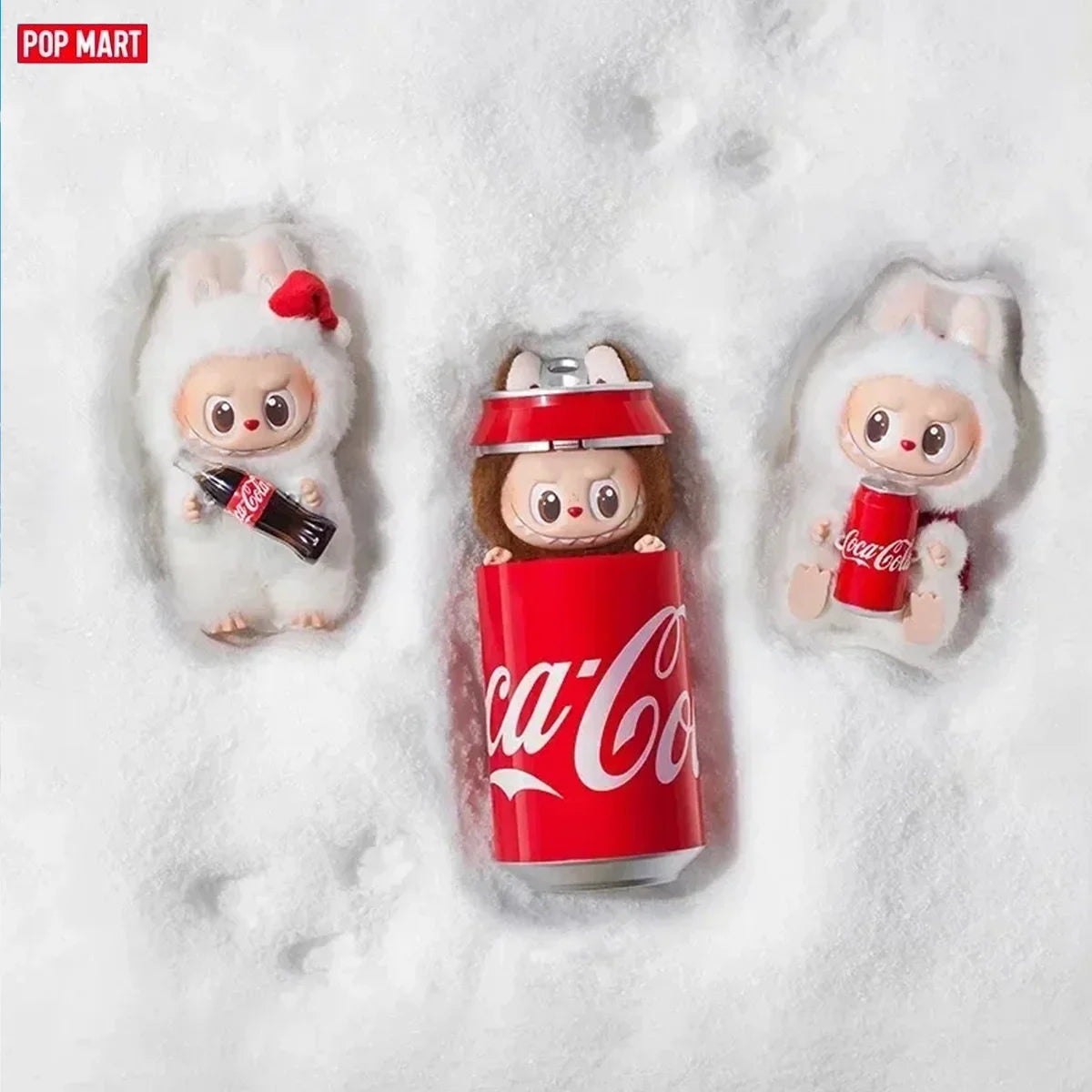 POP MART LABUBU THE MONSTERS COCA-COLA Series Vinyl Face Blind Box Toys Mystery Box Mistery Caixa Action Figure Surprise Gift