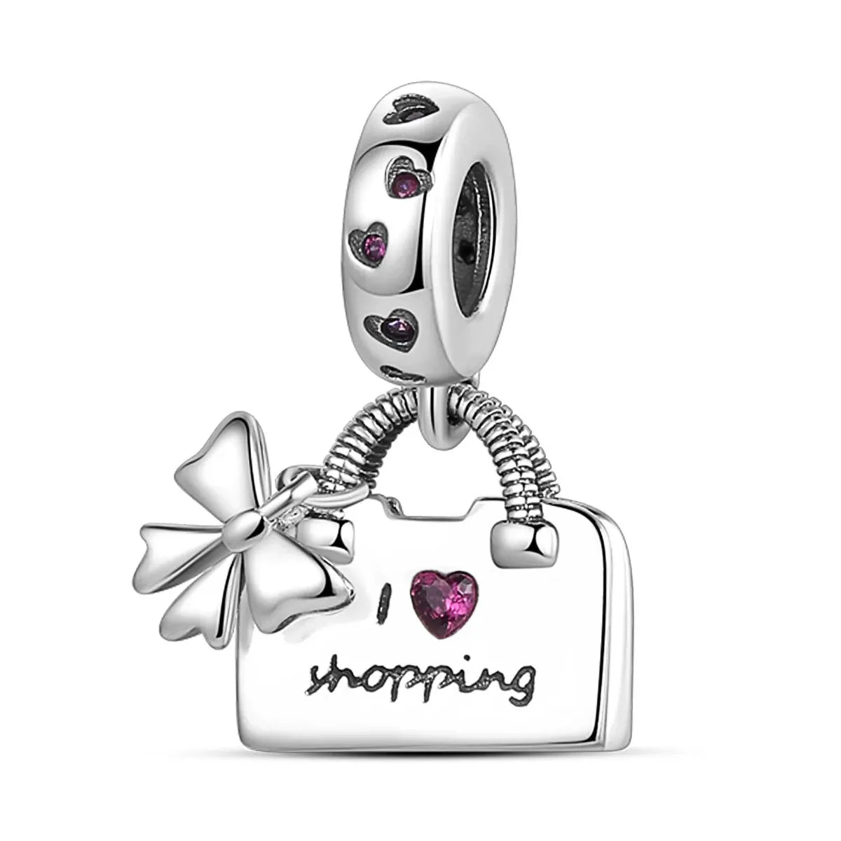 Original Charms Beads Silvering Travel Sunflowers Lucky Four Leaf Clover Charms Pendant For Woman DIY Bracelet Jewelry Making
