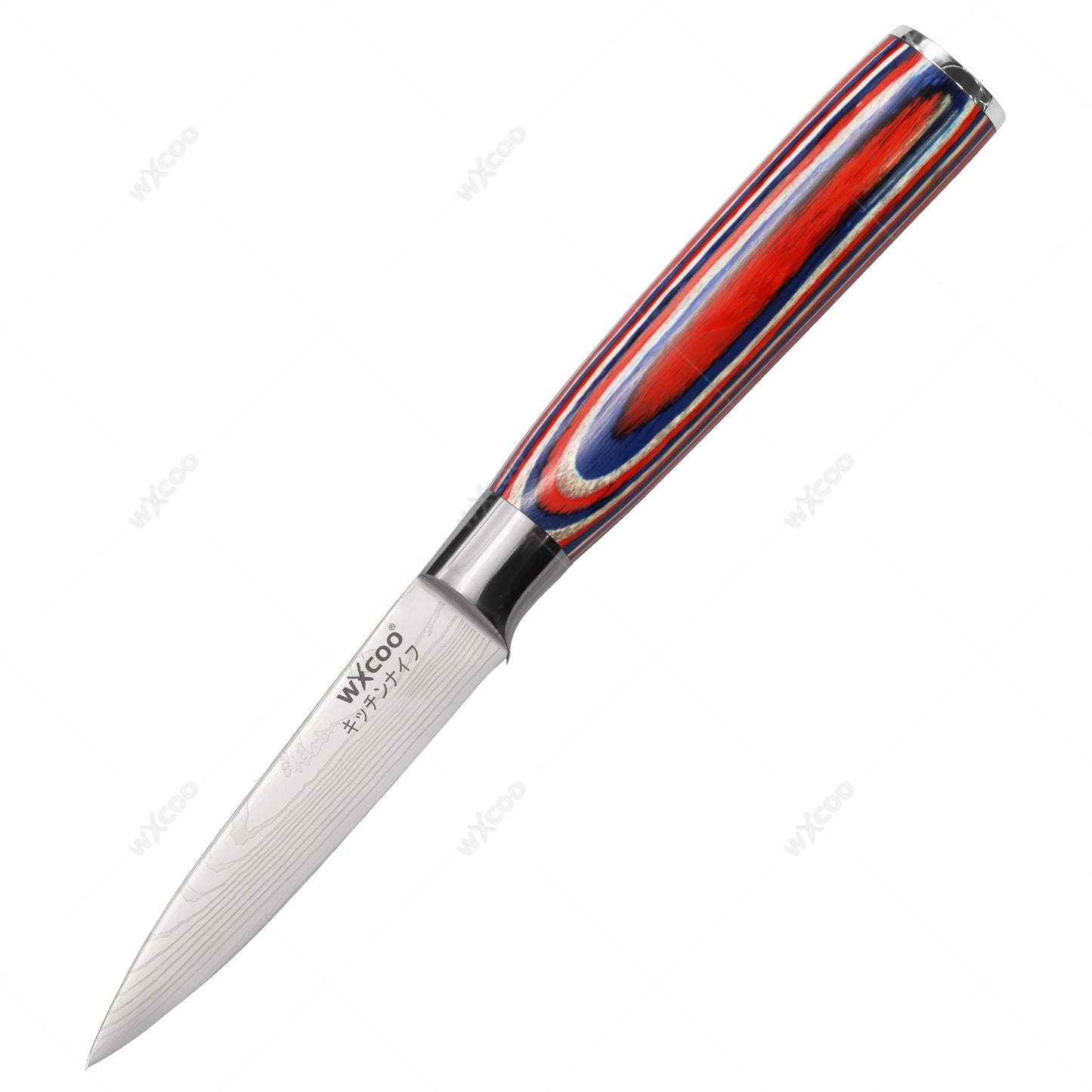 Kitchen Knife 5Cr15MOV Stainless Steel Japanese Santoku Knives Set Chef Cleaver Knife Damascus Pattern Utility Slicing Tool