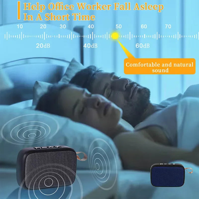 Wireless Mini Bluetooth Speaker with Fabric Design, TF Card Support, 3D Stereo Sound, Designed for Outdoor Use