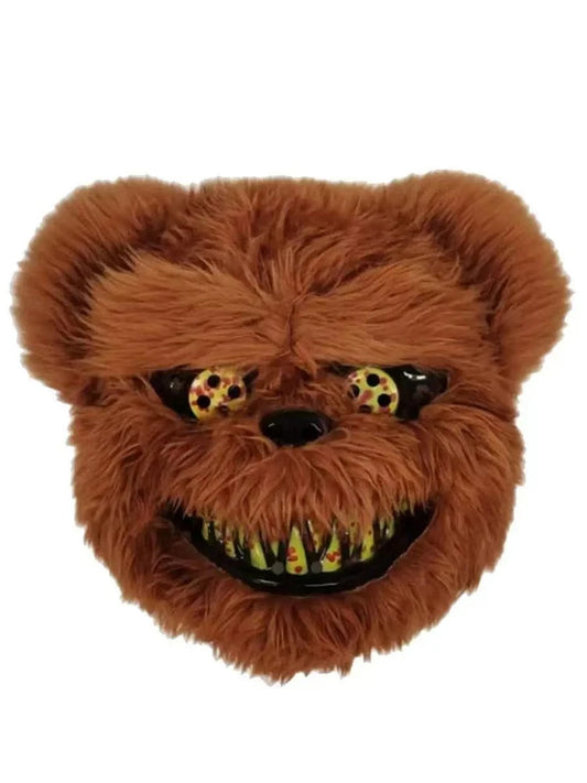 Halloween Cosplay Face Mask Fancy Party Stage Make-up Scary Bear Rabbit Cartoon Head Cover Carnival Costume Prop Masquerade Mask
